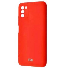 Накладка Silicone Case High Copy Xiaomi Poco M3 Red