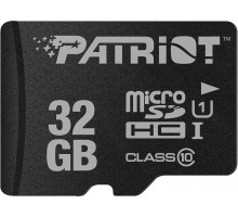Patriot MicroSDHC 32GB UHS-I (Class 10) LX Series (card only)