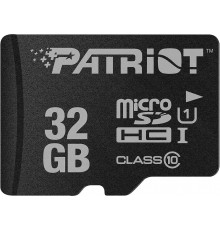 Patriot MicroSDHC 32GB UHS-I (Class 10) LX Series (card only)