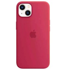 Накладка Silicone Case Original 1:1 Apple iPhone 13 with MagSafe and Splash Screen Red