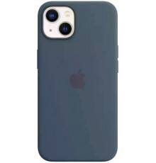 Накладка Silicone Case Original 1:1 Apple iPhone 13 with MagSafe and Splash Screen Abyss Blue
