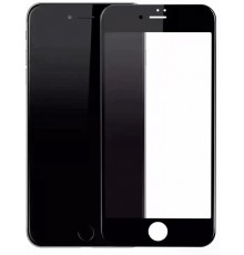 Захисне скло 5D Premium iPhone 6/6S + сетка на динамик Black