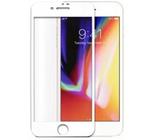 Захисне скло 5D Premium iPhone 6/6S + сетка на динамик White