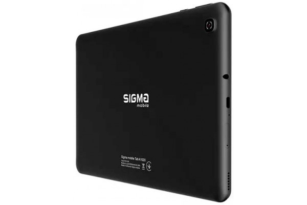 Планшет Sigma Tab A1020 4G Black 10.1", TFT, Quad Core, 1.8Ghz,3Gb/32Gb, BT4.2, 802.11 a/b/g/n , GPS/A-GPS/Beidou/Galileo, 2MP/5MP, Android 11,