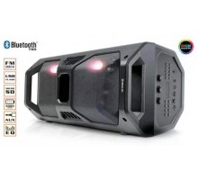 Акустична система з Bluetooth REAL-EL X-757 black (50Вт, Bluetooth, FM, USB,microSD,AUX,4000mA*ч)