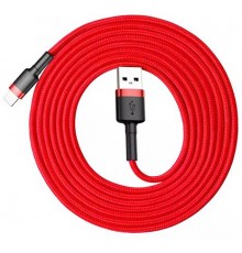 Дата кабель BASEUS Cafule CALKLF-C09 Lightning 2m 2.4A Red