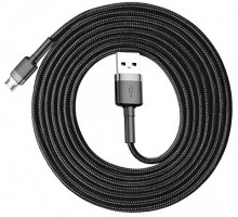Дата кабель BASEUS Cafule CAMKLF-CG1 microUSB 2m 1.5A Black