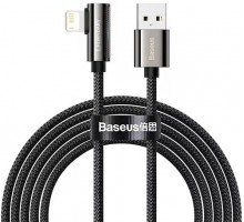 Дата кабель BASEUS Legend Elbow CALCS-A01 Lightning 2m 2.4A Black