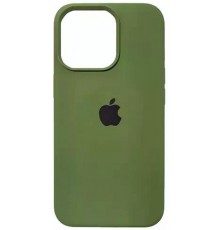 Накладка Silicone Case High Copy Apple iPhone 13 Pro Max Army green