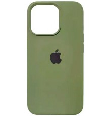 Накладка Silicone Case High Copy Apple iPhone 14 Plus Army green