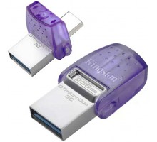 Kingston USB 256Gb DT microDuo 3C 3.2 (Type-A/Type-C) (200Mb/s)