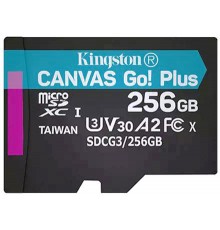 Kingston MicroSDXC 256GB UHS-I U3 A2 V30 (Class 10) (card only)