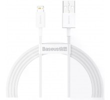 Дата кабель BASEUS Superior Series CALYS-B02 Lightning 1.5m 2.4A White