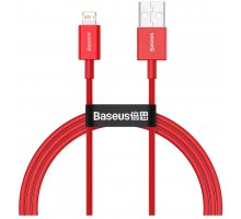 Дата кабель BASEUS Superior Series CALYS-A09 Lightning 1m 2.4A Red