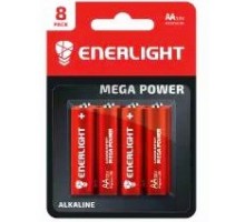 Батарейка Enerlight Alkaline Mega Power LR6 8шт./уп.