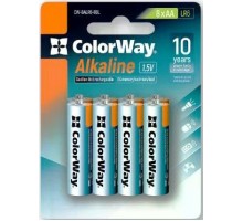 Батарейка ColorWay Alkaline Power LR06 4шт./уп.
