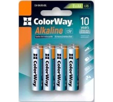 Батарейка ColorWay Alkaline Power LR06 8шт./уп.