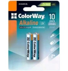 Батарейка ColorWay Alkaline Power LR03 2шт./уп.