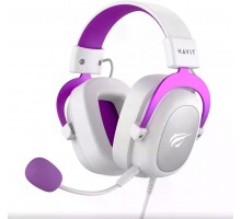 Навушники HAVIT HV-H2002d GAMING white/purple, with mic