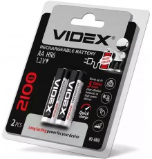 Акумулятор Videx  HR6 2100mAh, 1.2V, 2 шт упак