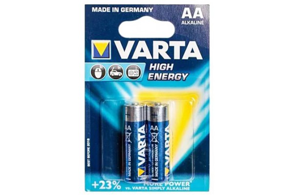 Батарейка VARTA HighEnergy/LongLife Power LR6 2шт./уп.