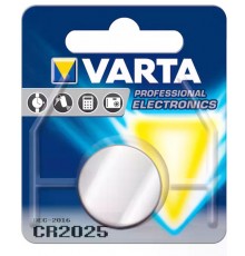 Батарейка VARTA CR2025 Lithium (170 mAh) 1шт./уп.