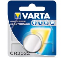 Батарейка VARTA CR2032 Lithium (230 mAh) 1шт./уп.