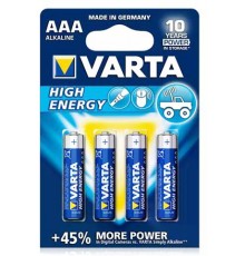 Батарейка VARTA HighEnergy/LongLife Power LR3 4шт./уп.