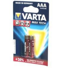 Батарейка VARTA MaxTech/LongLife Max Power LR3 2шт./уп.