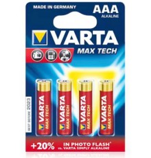 Батарейка VARTA MaxTech/LongLife Max Power LR3 4шт./уп.