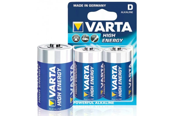 Батарейка VARTA HighEnergy LR20 2шт./уп.