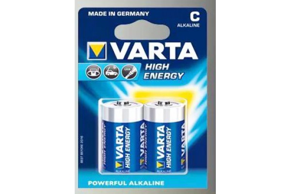 Батарейка VARTA HighEnergy LR14 2шт./уп.