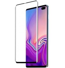 Захисне скло 3D with fingerprint Samsung S10 Plus G975F (2019) Black (тех.пак)
