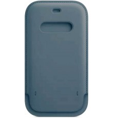 Apple Leather Sleeve 1:1 Apple iPhone 12/12 Pro MagSafe Baltic Blue