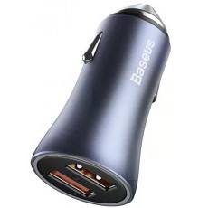 АЗП BASEUS Golden Con. Pro CCJD-A0G 2USB QC3.0 40W Gray