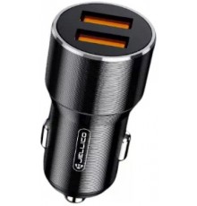 АЗП Jellico F9 2USB QC3.0 36W Black