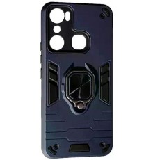 Накладка Antishock Infinix Hot 20i 4G (X665E) Dark Blue (тех.пак)