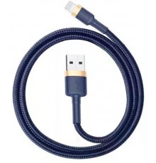 Дата кабель BASEUS Cafule CALKLF-BV3 Lightning 1m 2.4A Gold/Blue