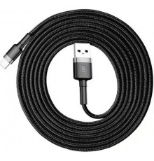 Дата кабель BASEUS Cafule CALKLF-CG1 Lightning 2m 1.5A Gray/Black