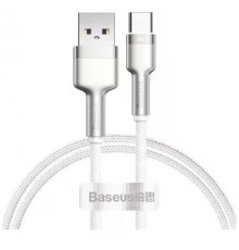 Дата кабель BASEUS Cafule Metal Data CAKF000102 Type-C 1m 66W White