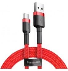 Дата кабель BASEUS Cafule CATKLF-C09 Type-C 2m 2A Red