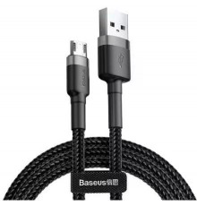 Дата кабель BASEUS Cafule CAMKLF-BG1 microUSB 1m 2.4A Gray/Black