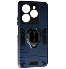 Накладка Antishock Infinix Hot 40 Pro (X6837) Dark Blue (тех.пак)