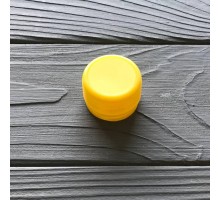 Крышка для ПЭТ бутылки жёлтая 28 мм