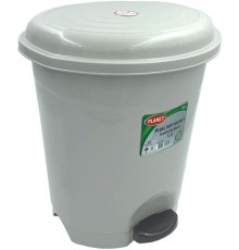 Відро для сміття з педаллю Planet №3 12 л сірий