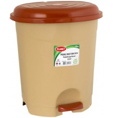 Відро для сміття з педаллю Planet №4 22 л бежеве