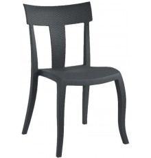 Стілець Papatya TORO-S RATTAN антрацит