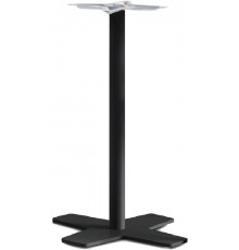 База стола Oxo bar base 45x45x110 см катафорез матова чорн...