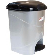 Відро для сміття з педаллю Irak Plastik Bella №3 30л сірий...