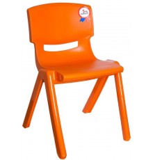 Стілець дитячий Irak Plastik Jumbo №2 помаранчевий